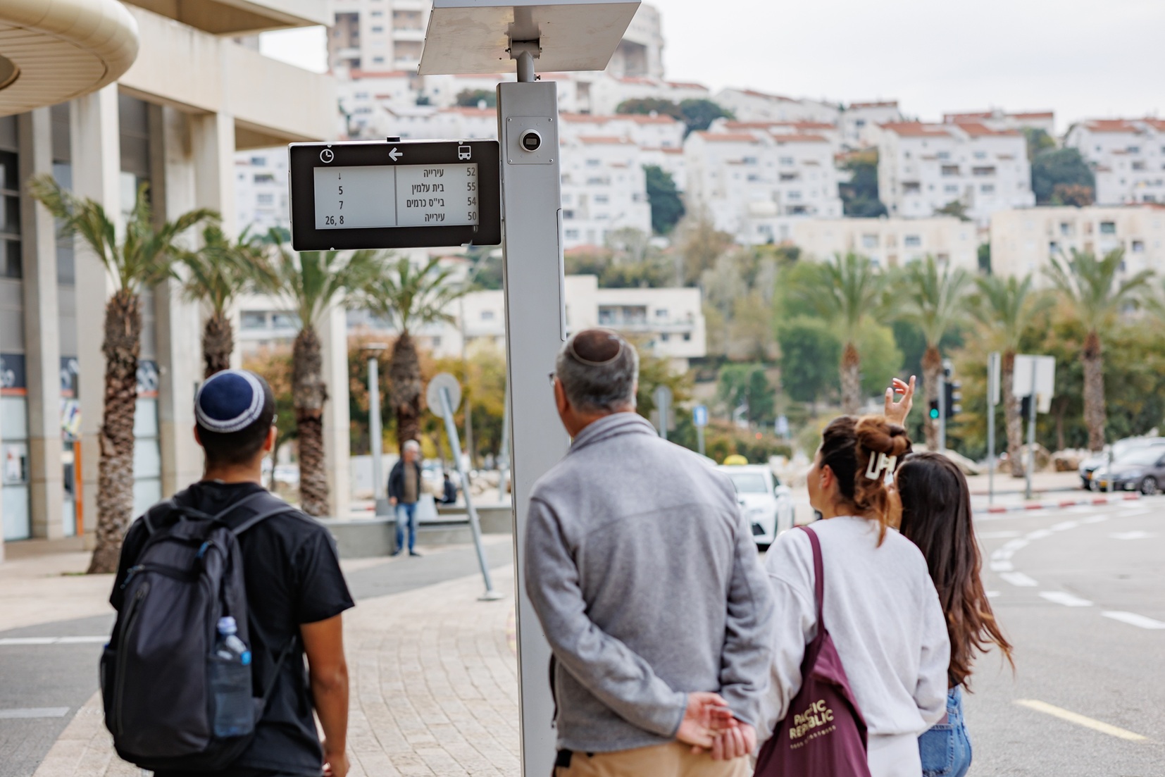 PIS network across Israel